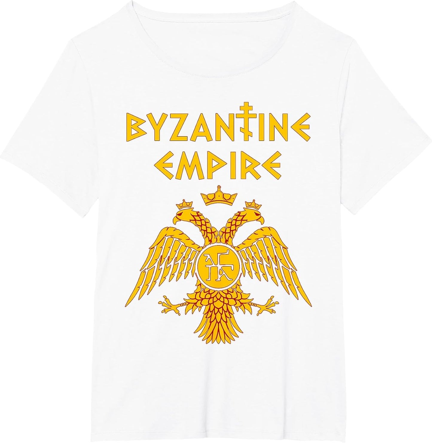 Byzantine Empire Symbol and Orthodox Cross