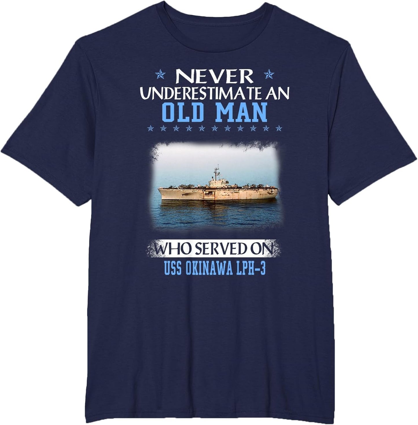 USS Okinawa LPH-3 Veterans Day Father Day