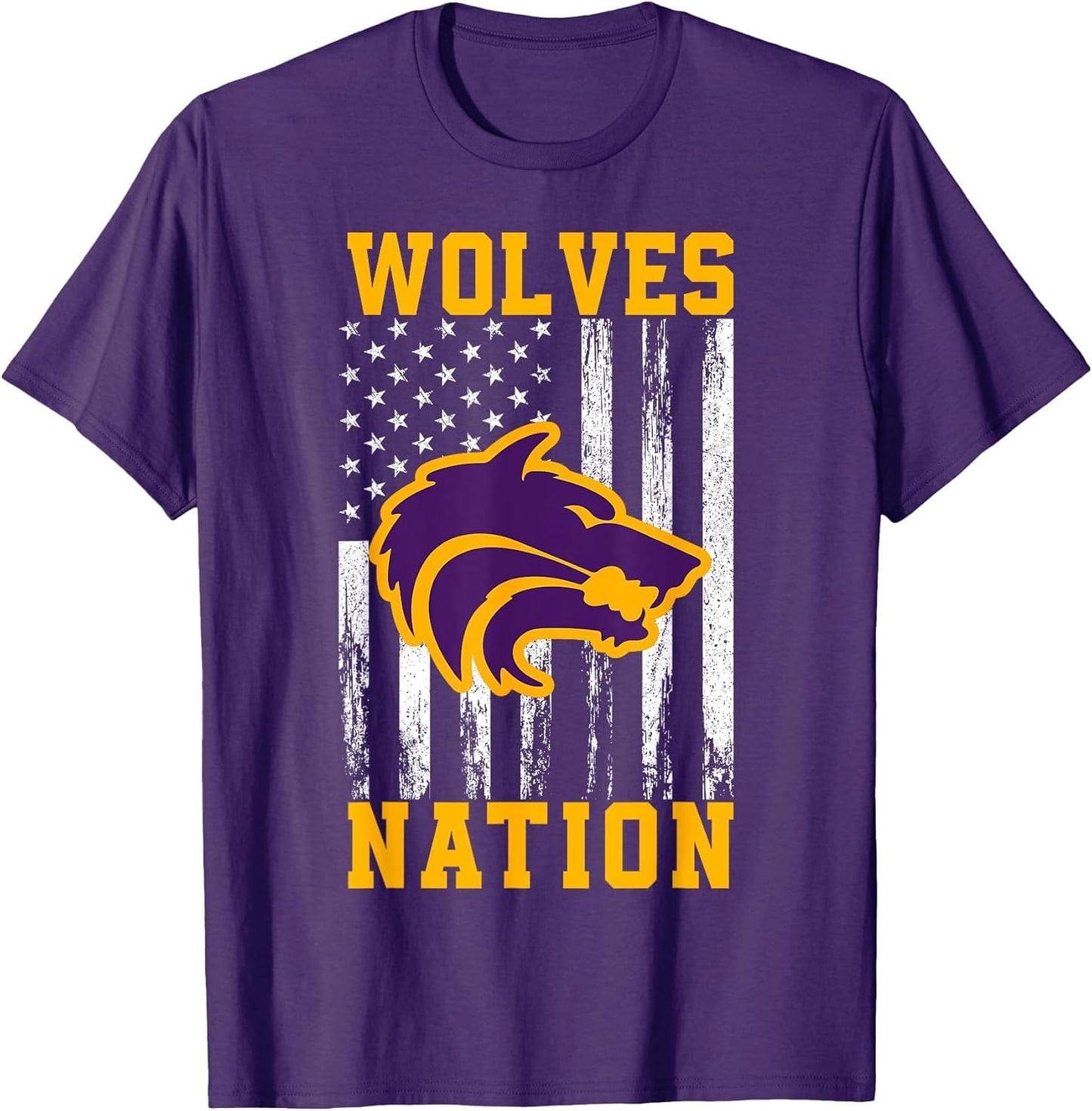 Bay City Central Wolves Logo Nation HS