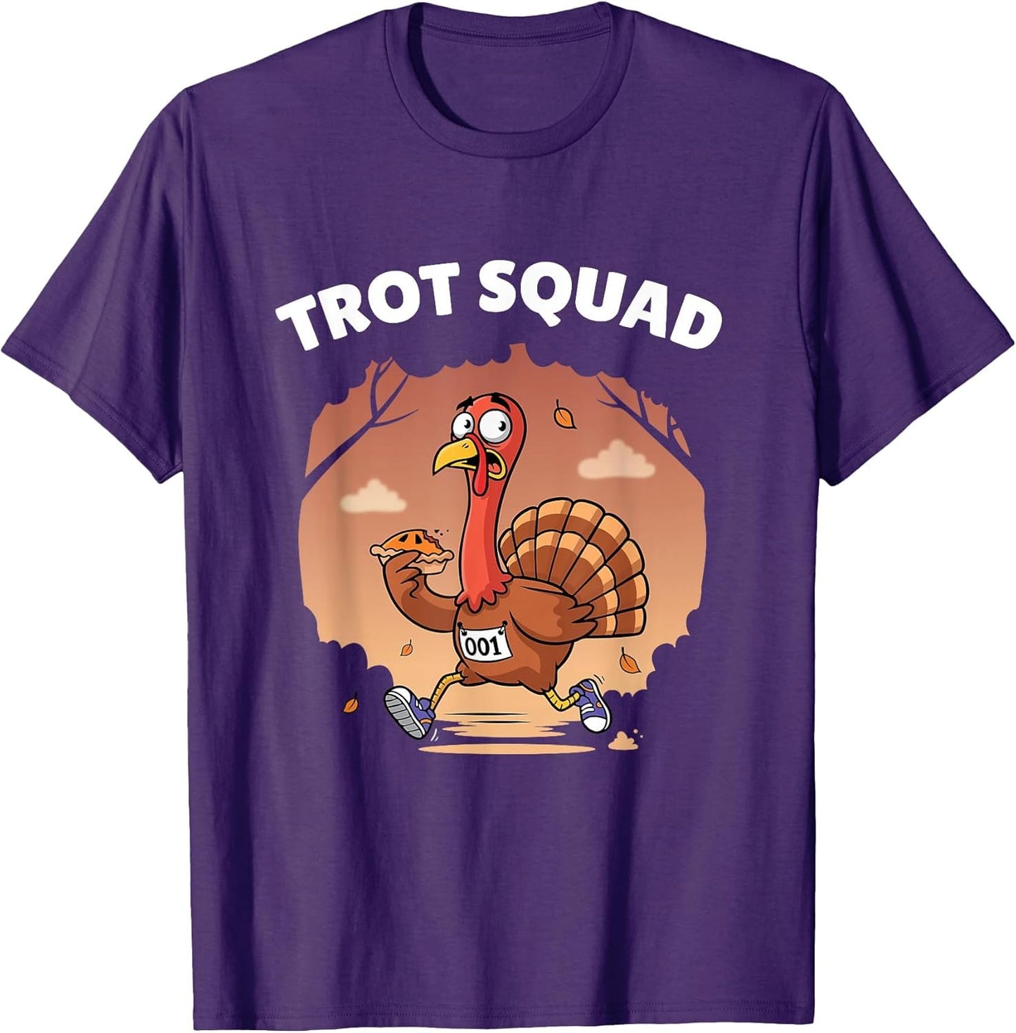 Funny Thanksgiving Turkey Trot Squad Outfit