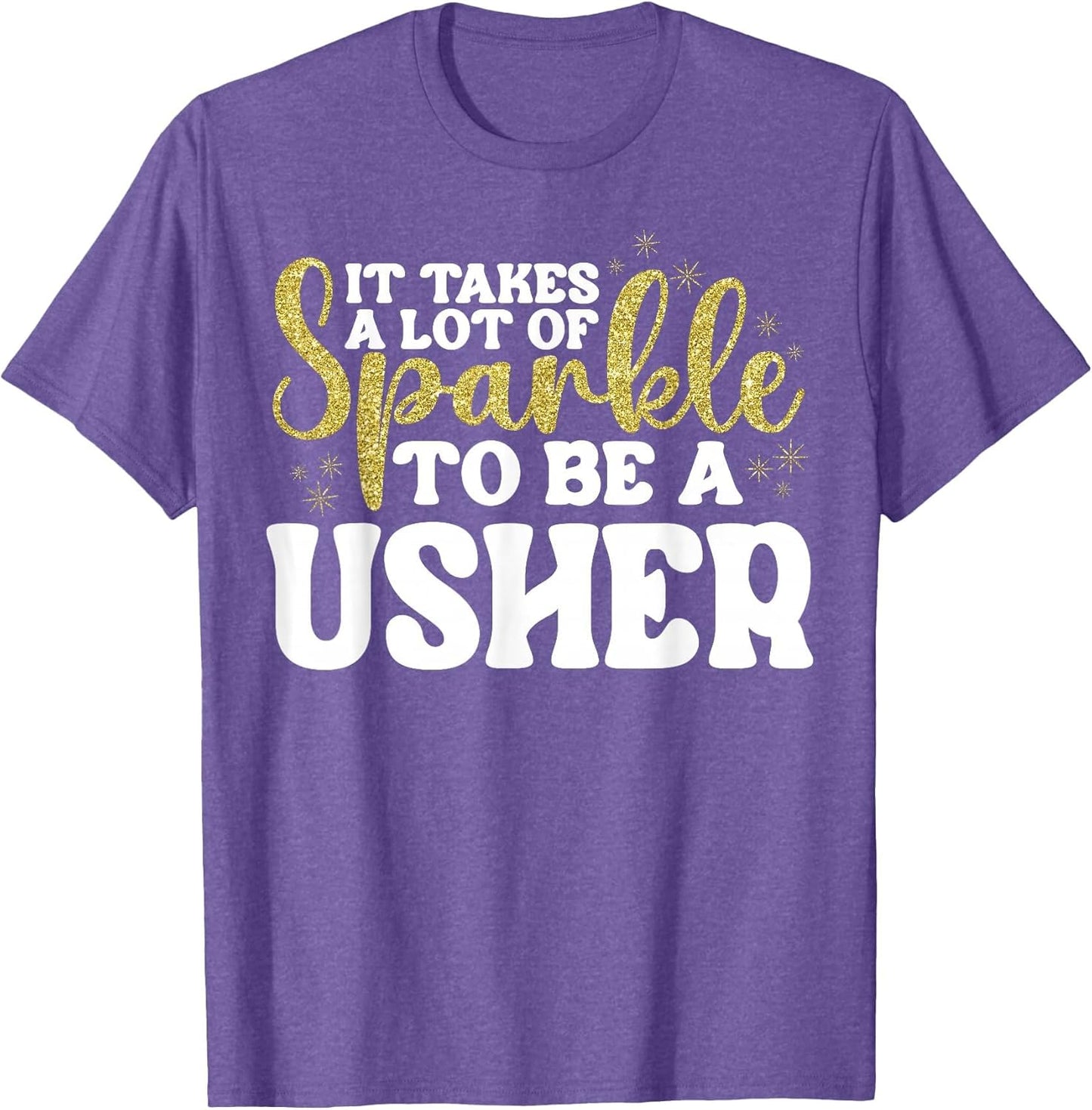 Usher Funny Sparkle Appreciation Usher Day