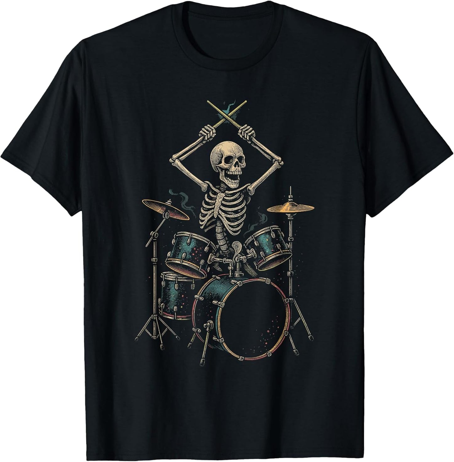 Skeleton Drummer Drums