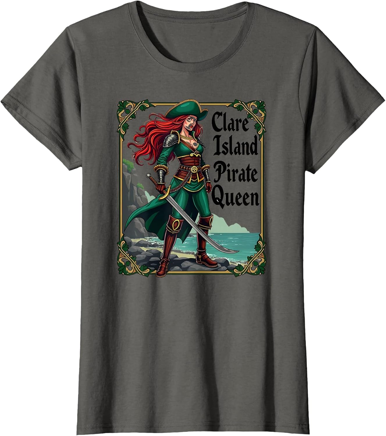 Clare Island Pirate Queen Irish Heritage Design