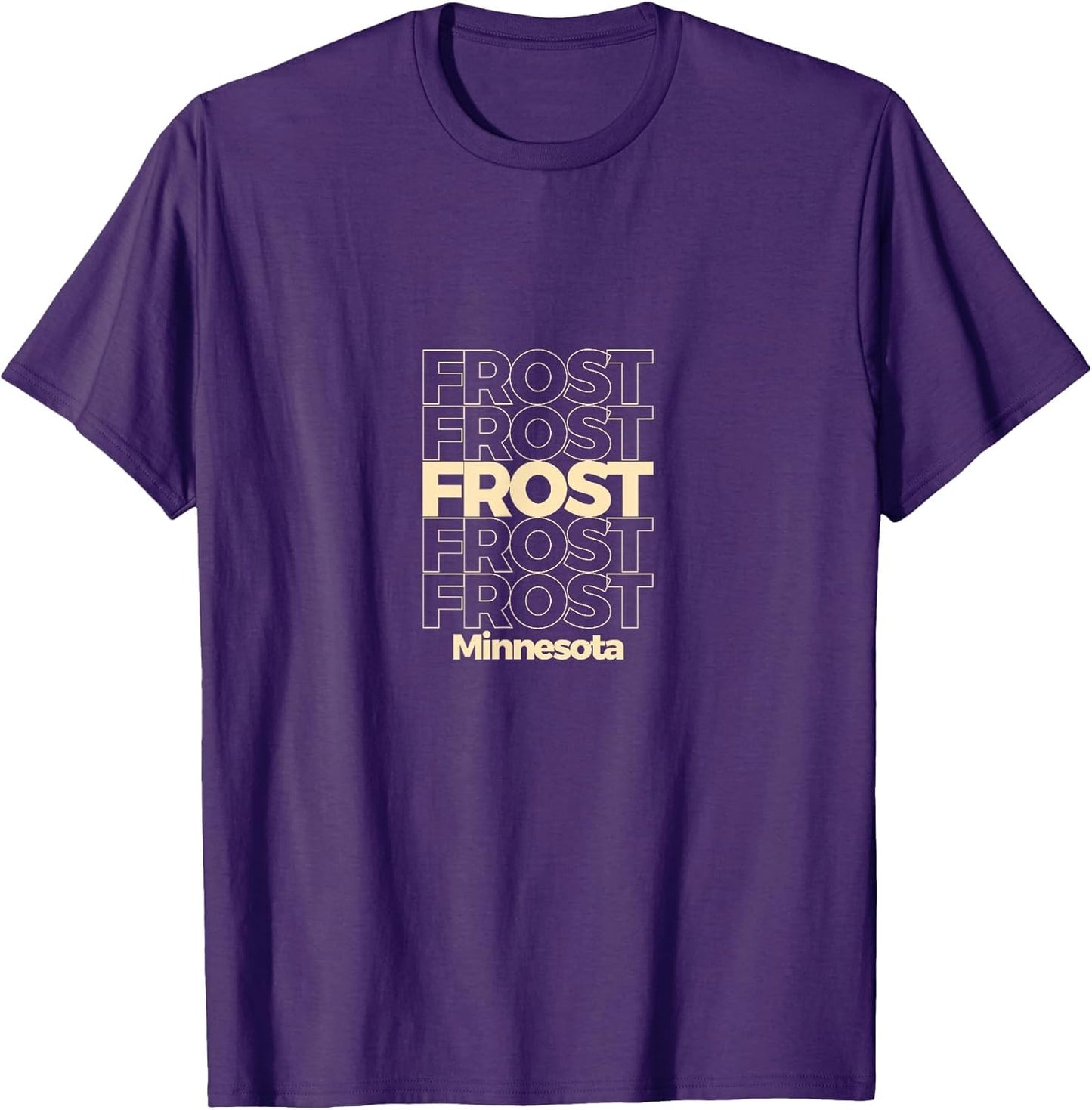 Vintage Frost, Minnesota Repeating Text