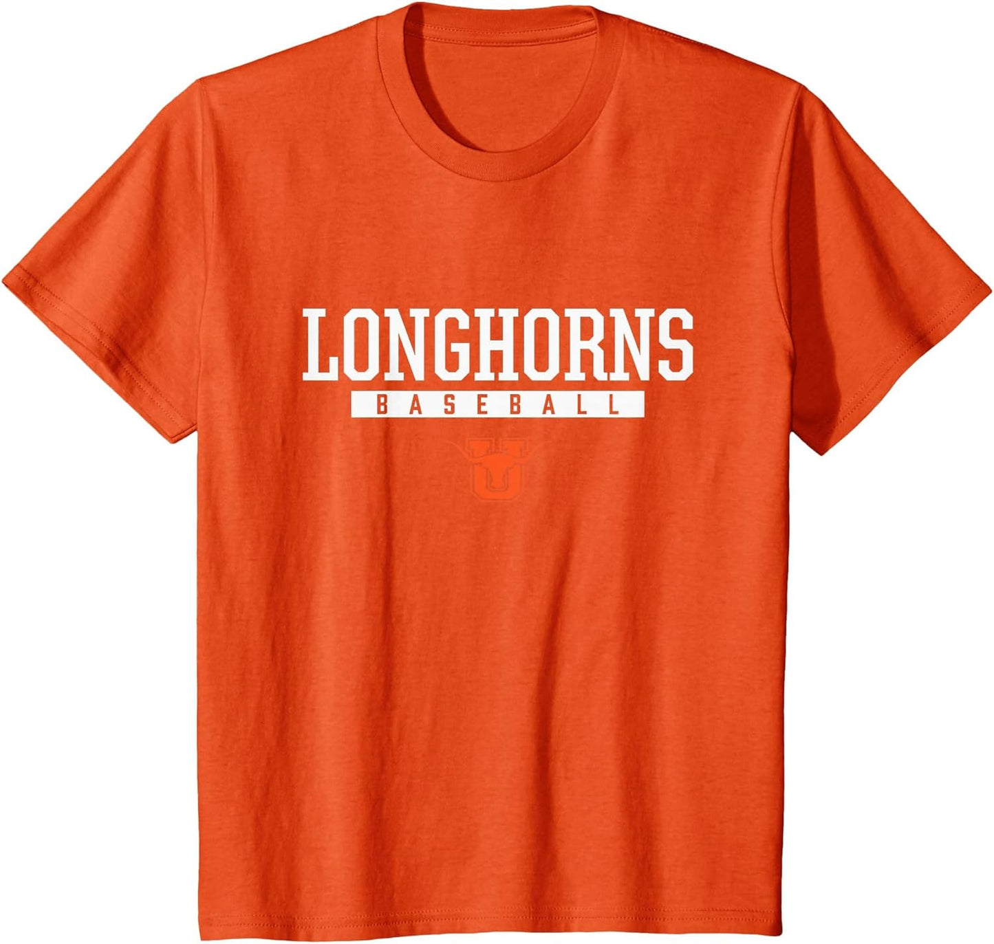 United Longhorns Logo Baseball HS
