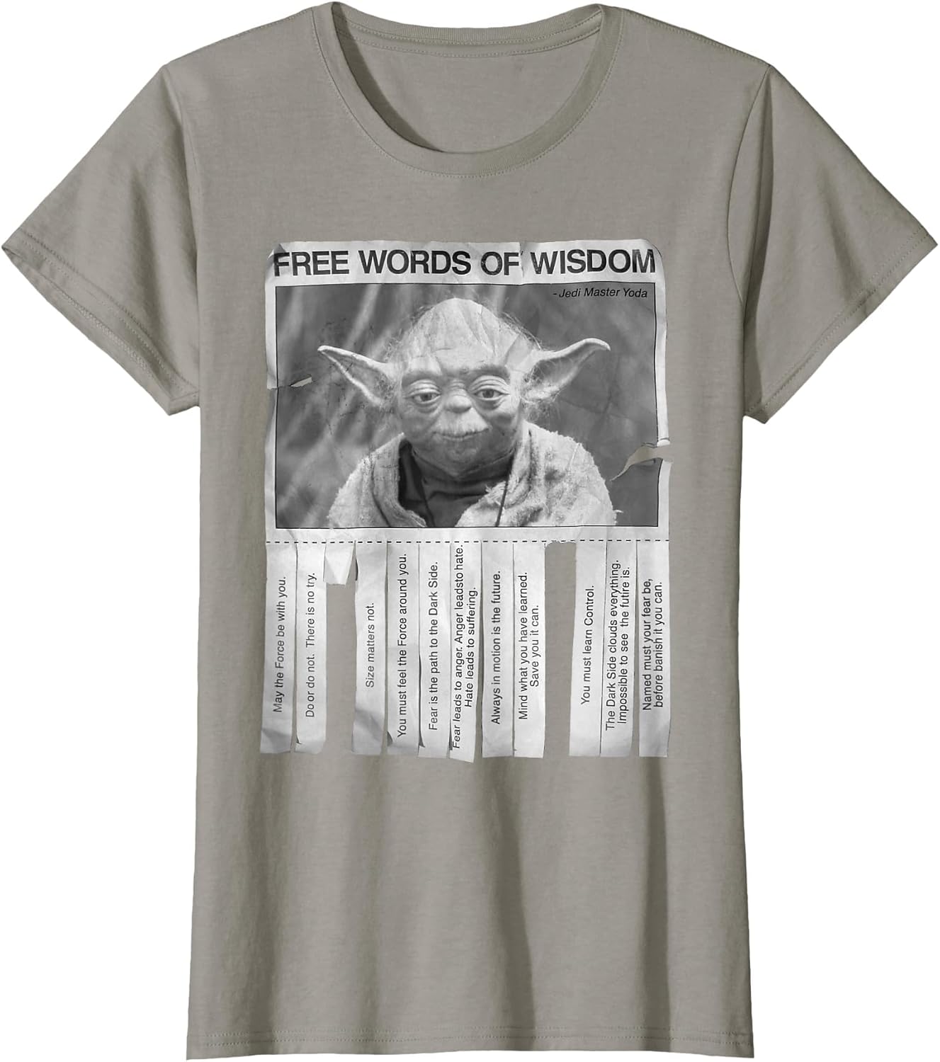 Star Wars Yoda Poster Words Of Wisdom Graphic