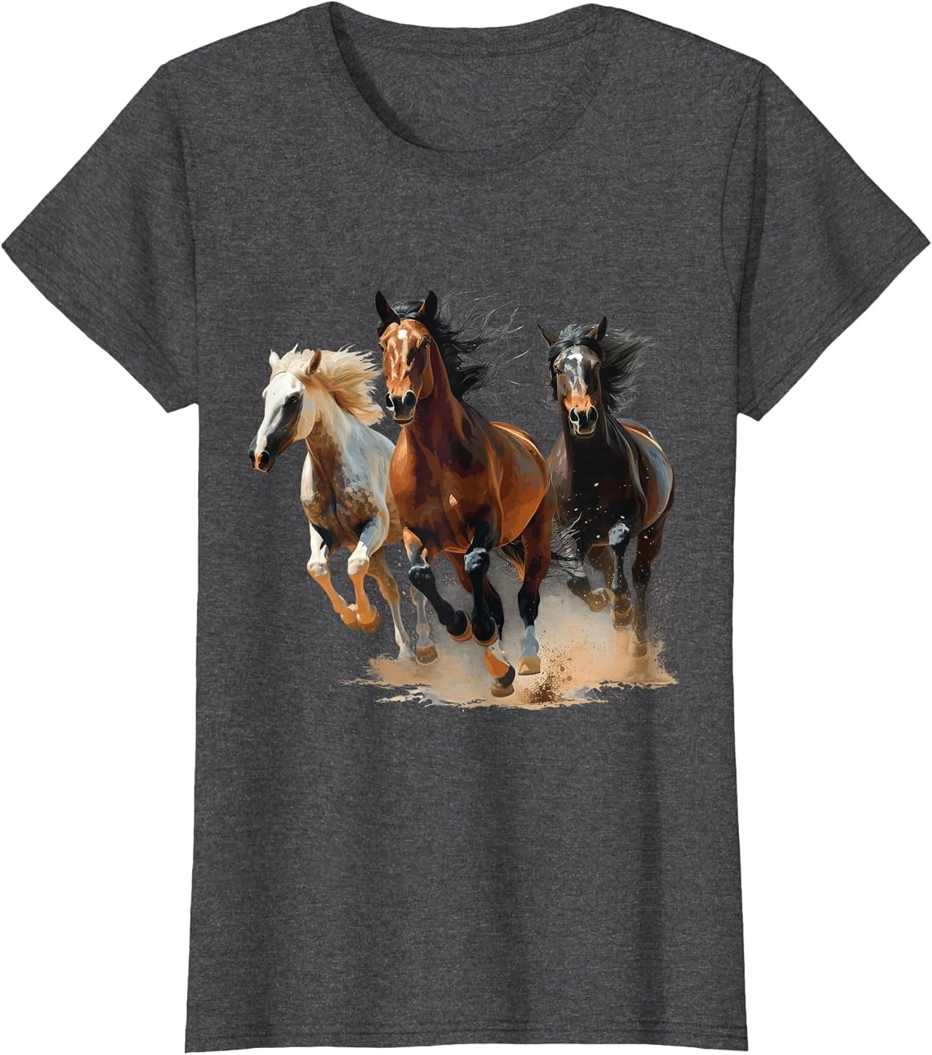 Vintage Horses Lover Graphic Women Boys Girls