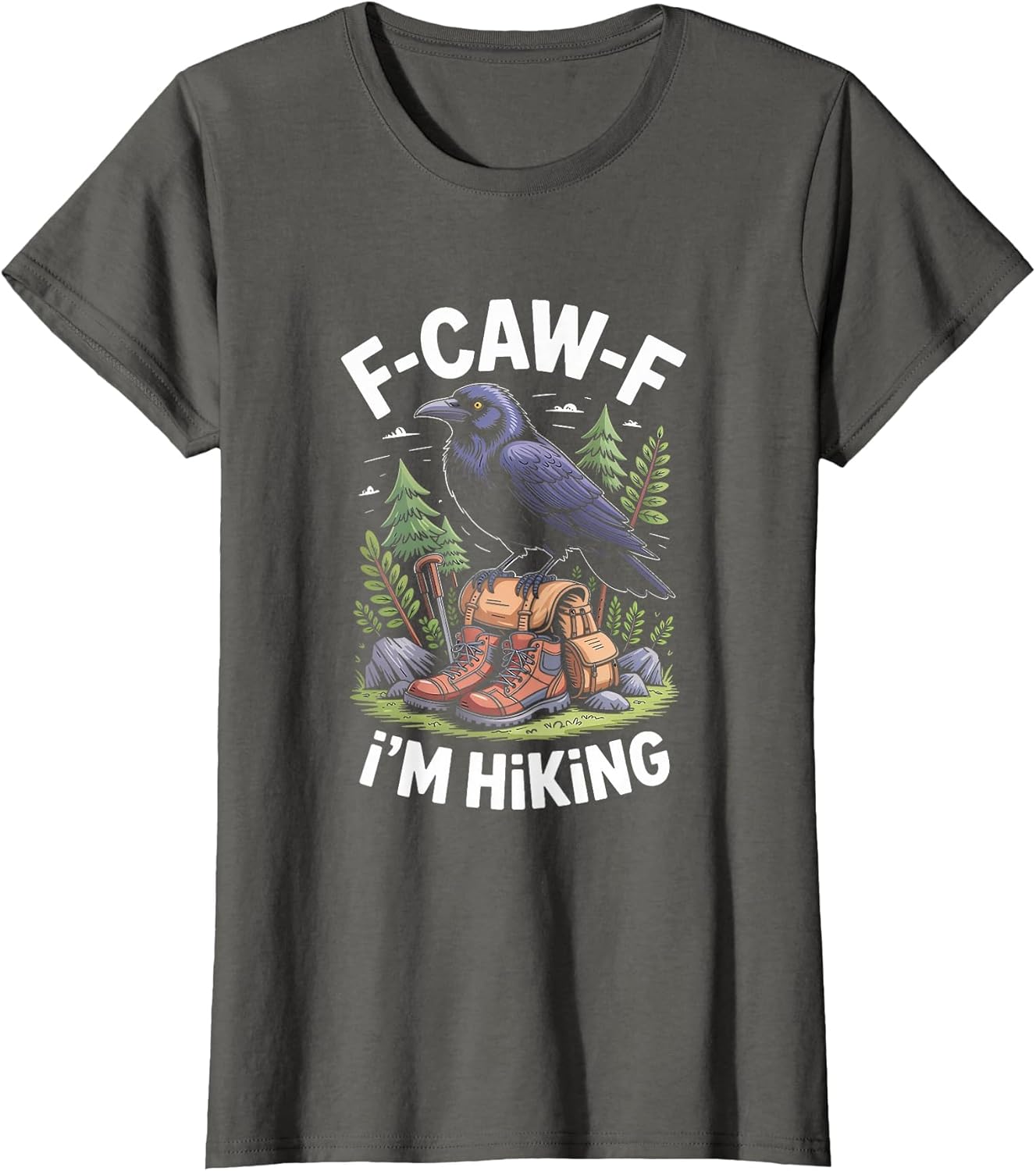 F-CAW-F Raven Crow I'm Hiking