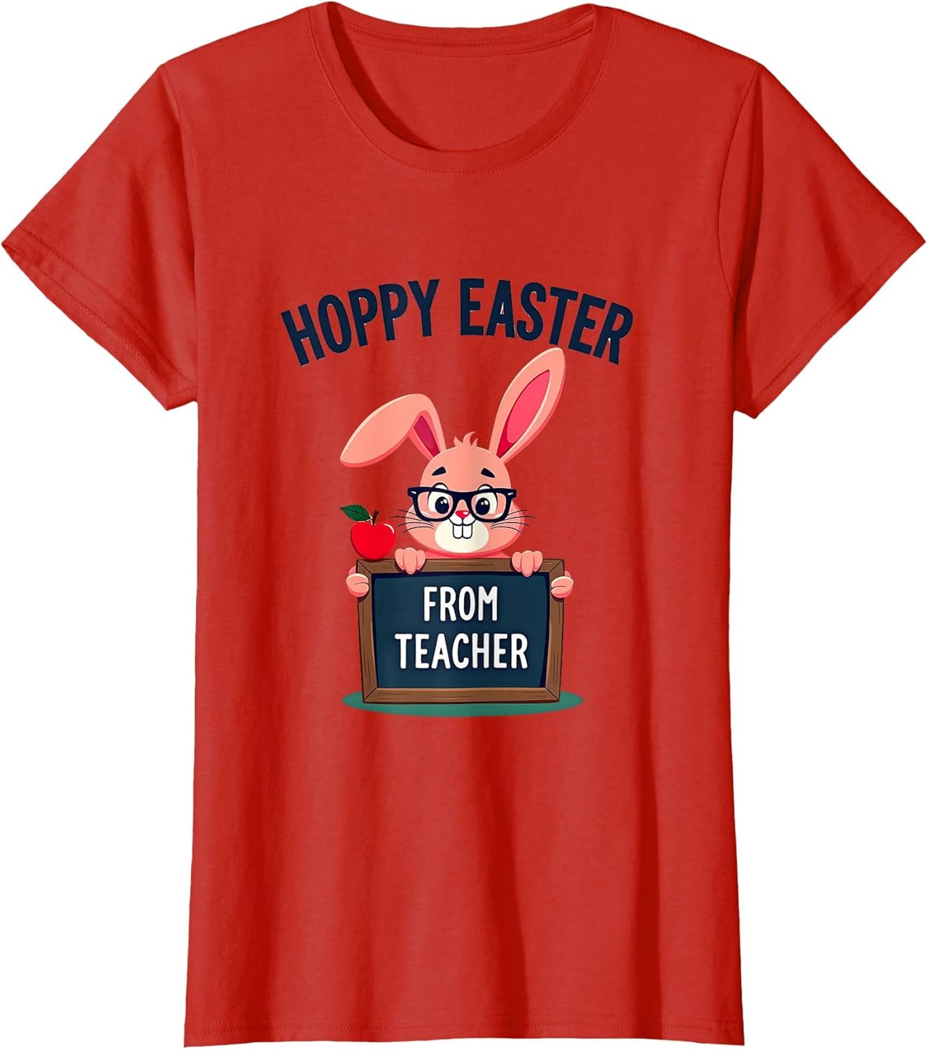 Hoppy Easter From Teacher Cute Easter Design