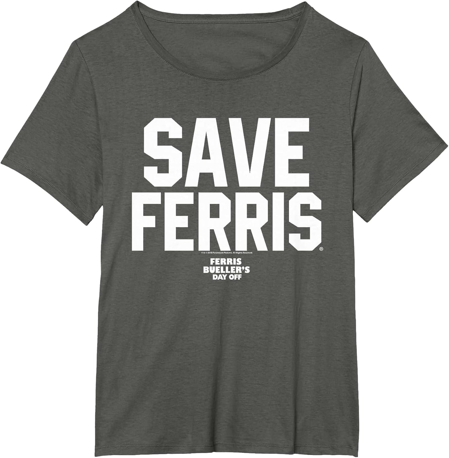 Ferris Bueller White Save Ferris