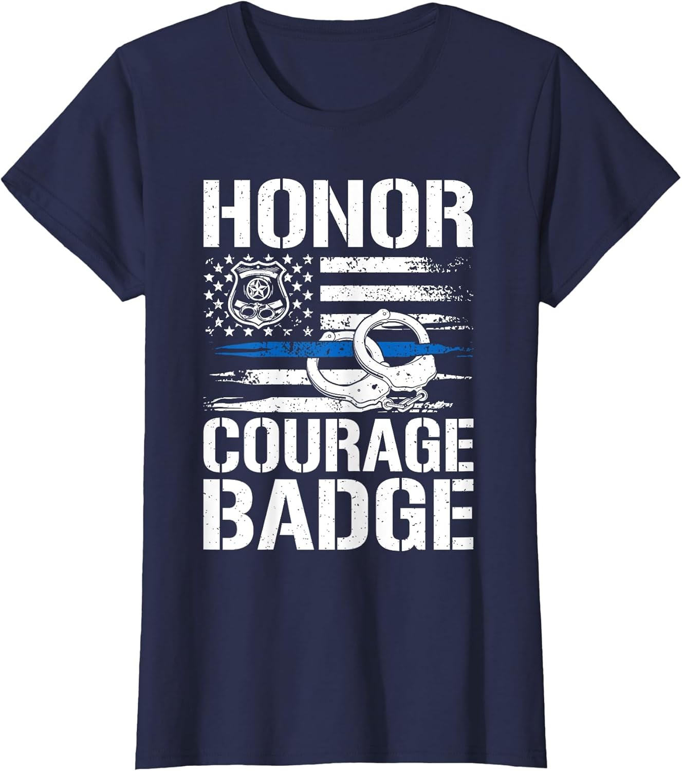 Honor Courage Badge Police