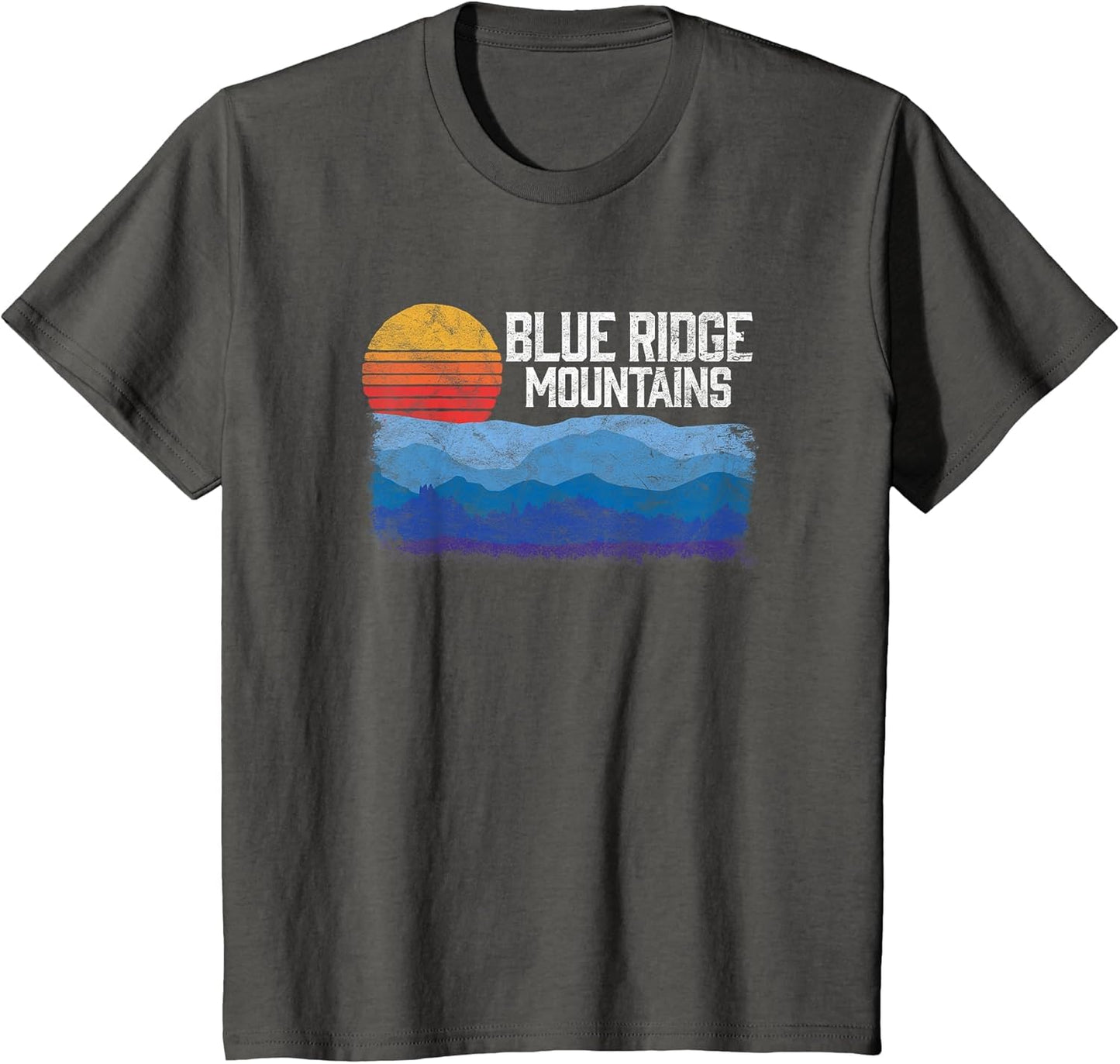 Appalachian & Blue Ridge Mountains Retro Style