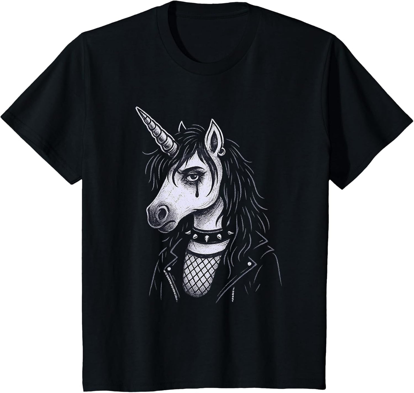 Emo Shirt Women Unicorn Goth Girls Gothic