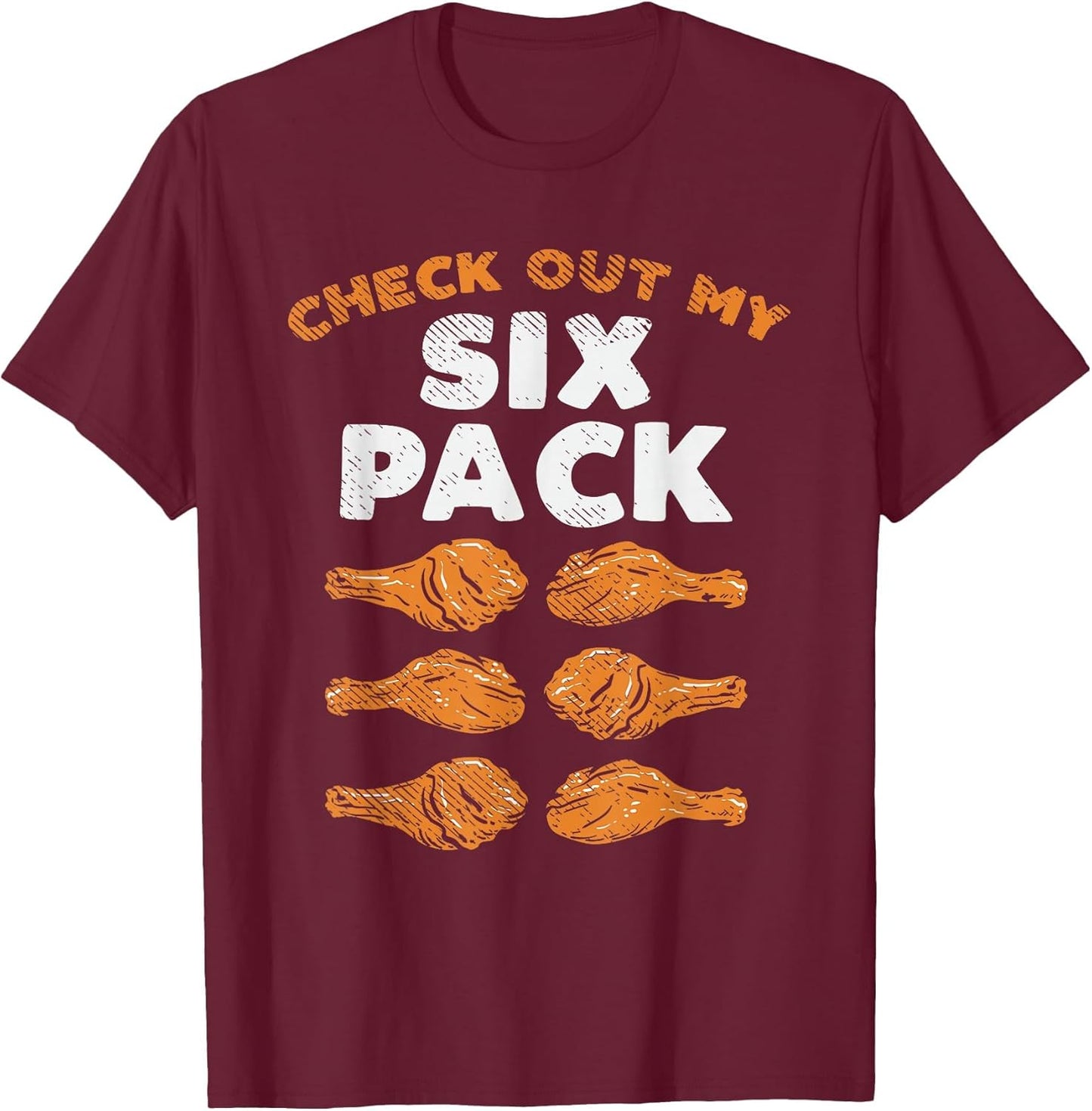 Check Out My Six Pack Funny Fried Chicken