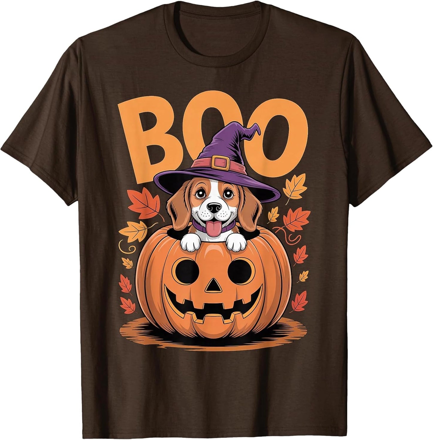 Beagle Costume on Pumpkin Halloween Beagle