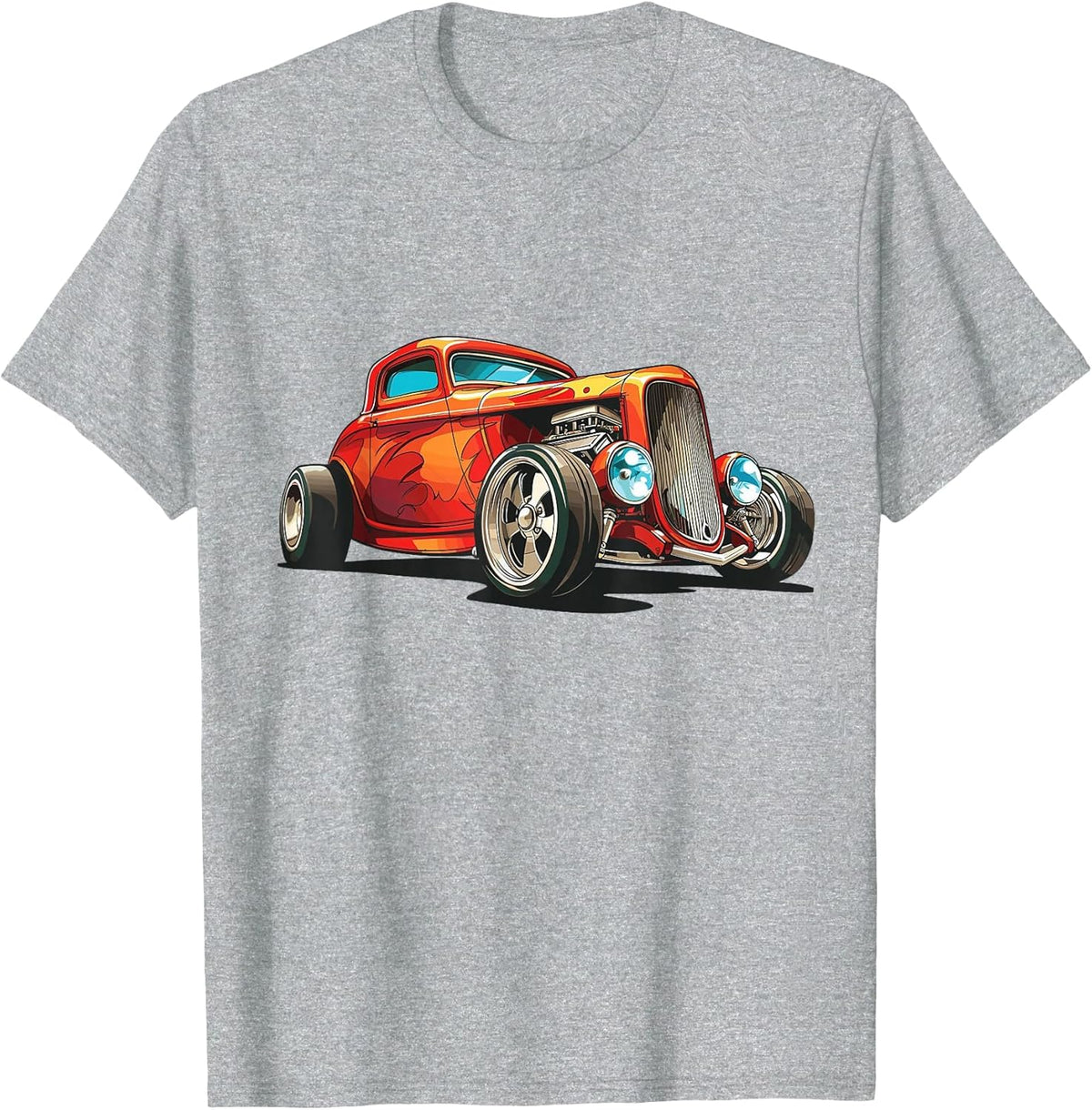 Classic Hotrod Retro Car Illustration Hotrod