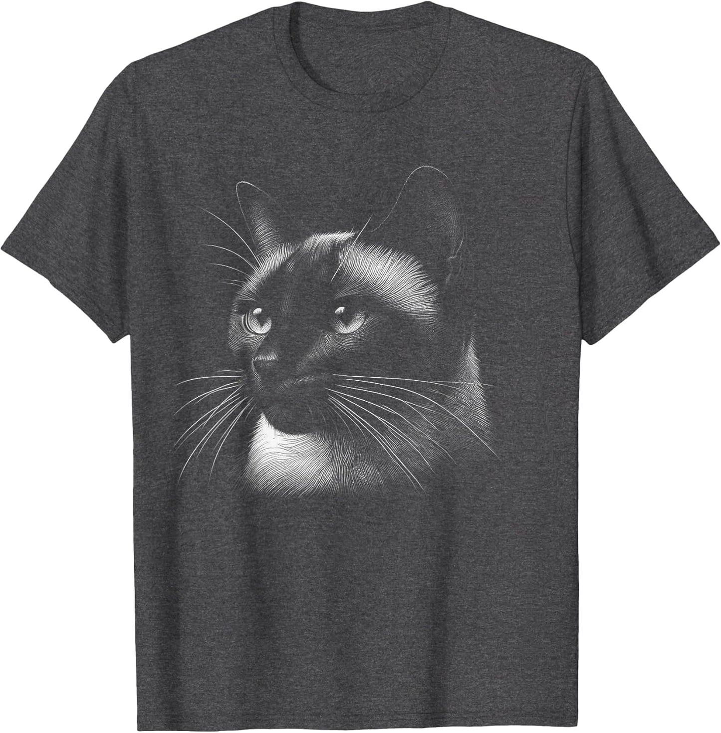 Siamese Cat Face Art Design