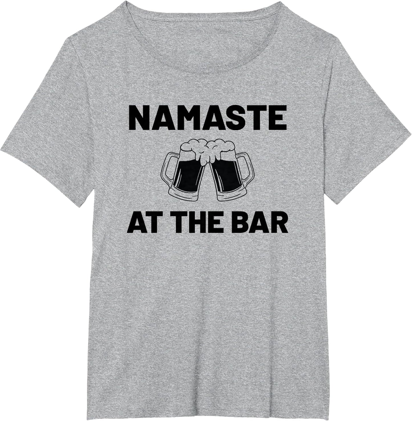 Namaste at The Bar Funny Beer Drinking