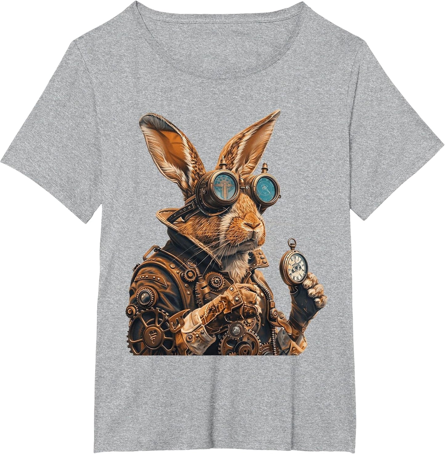 Steampunk Rabbit Fantasy Art Design