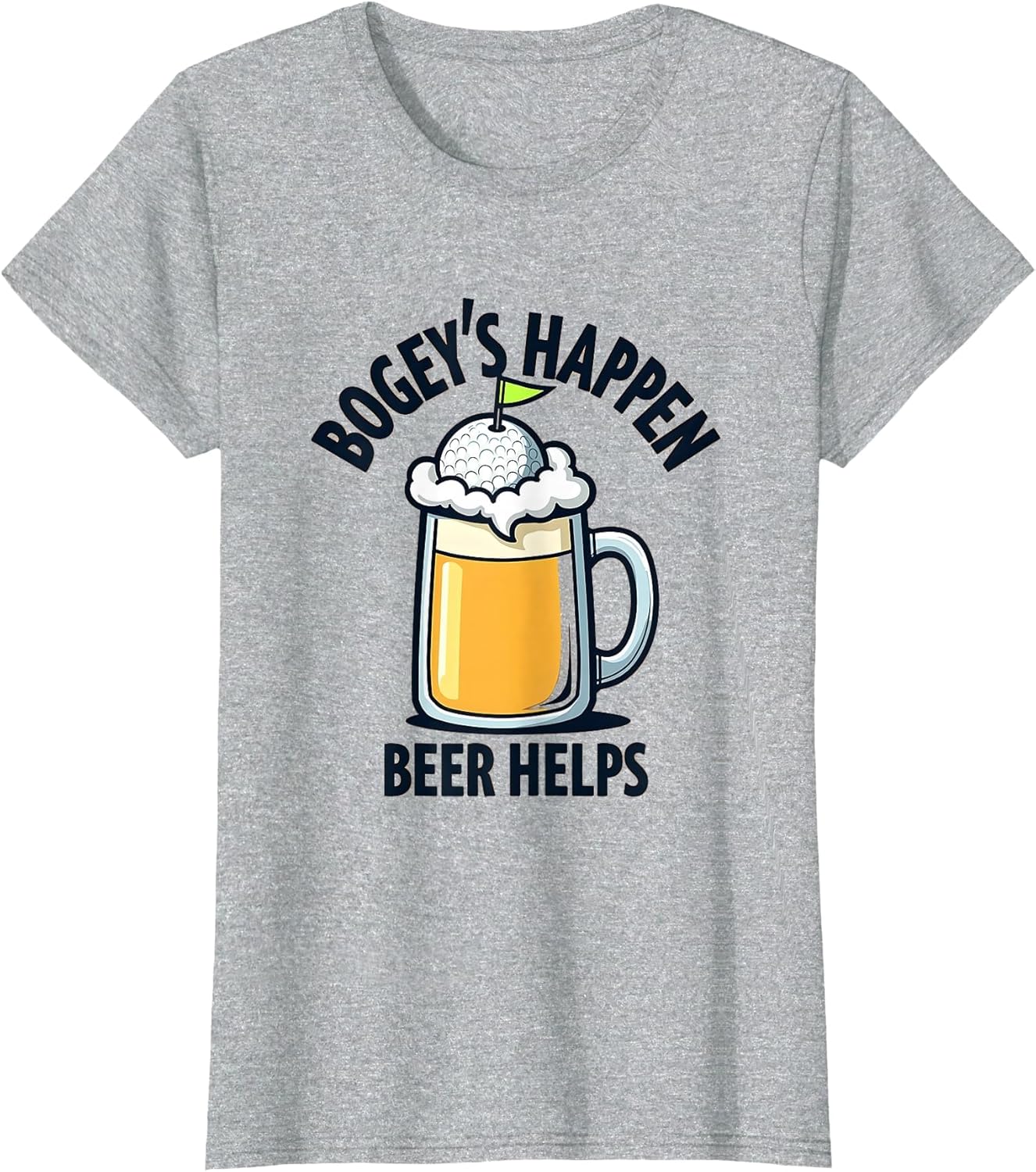 Bogeys Happen Beer Helps Funny Golf Design