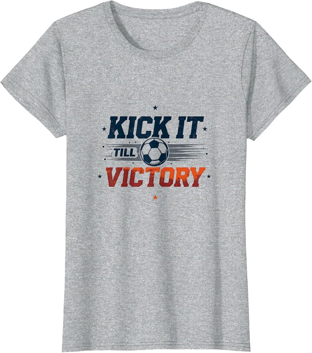 Kick It Till Victory Soccer Boys Design