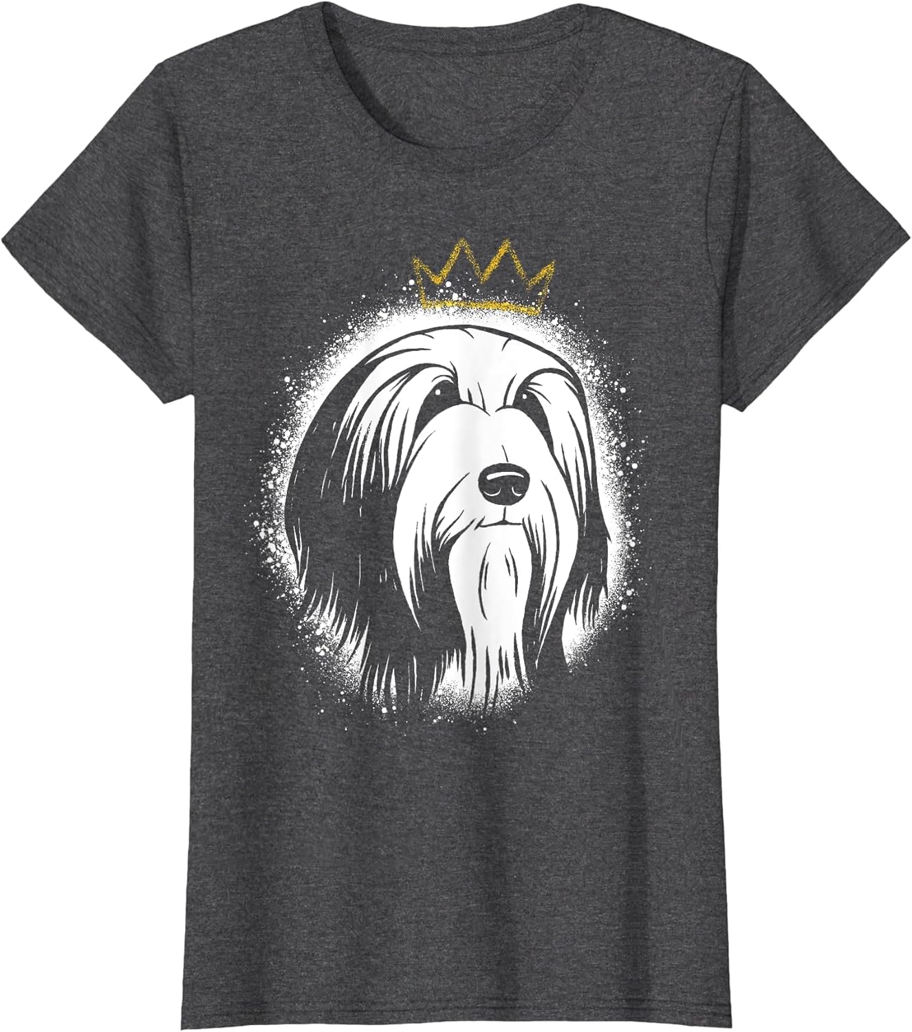 Bearded Collie with Crown