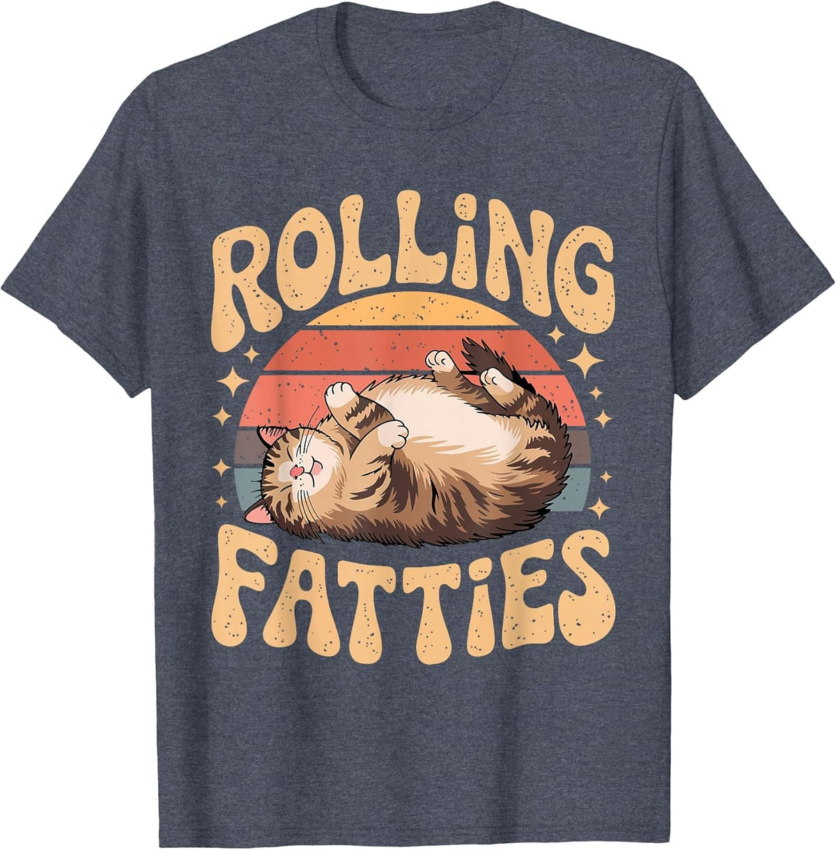 Rolling Fatty Cat Animal Funny Cat
