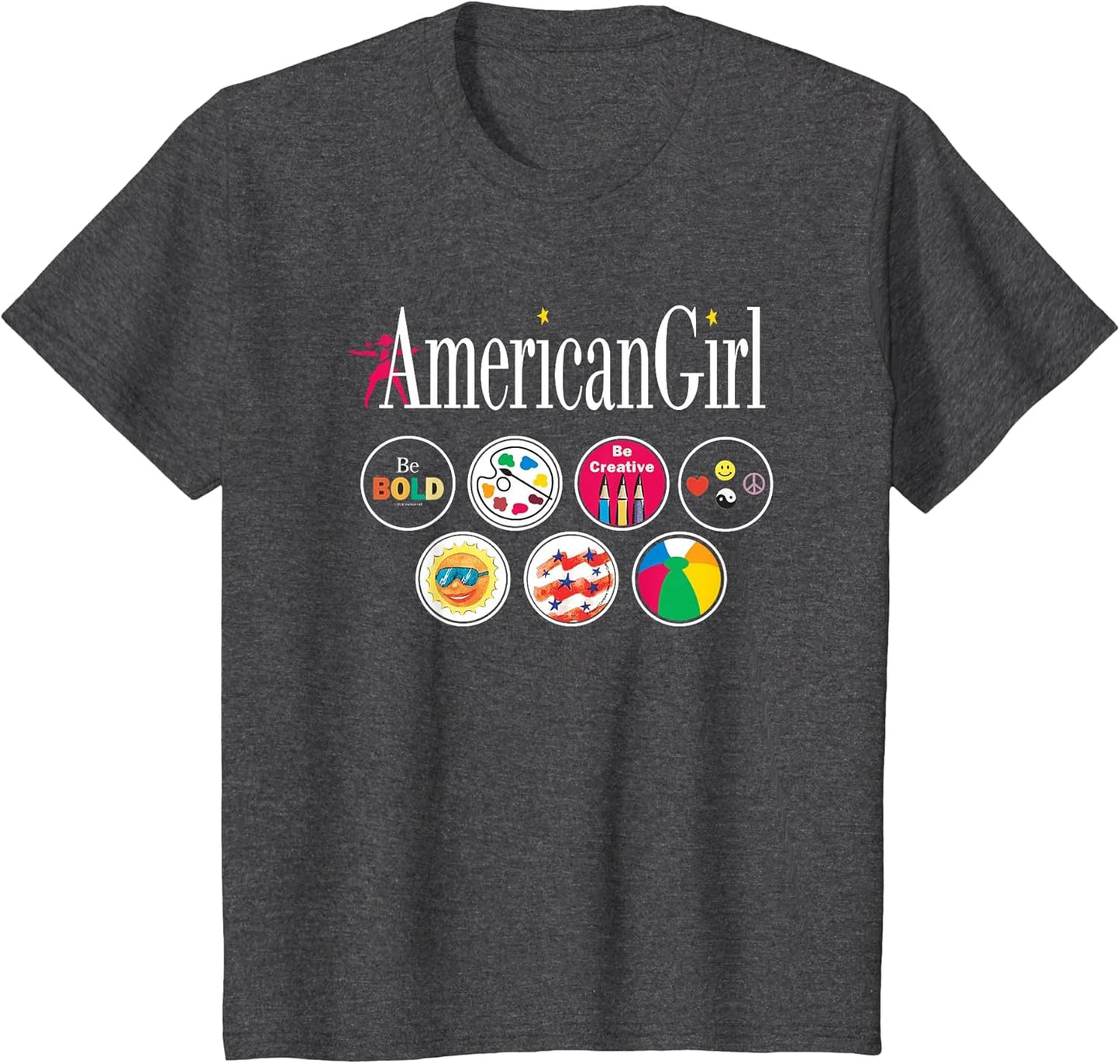 American Girl - Logo & Grin Pins