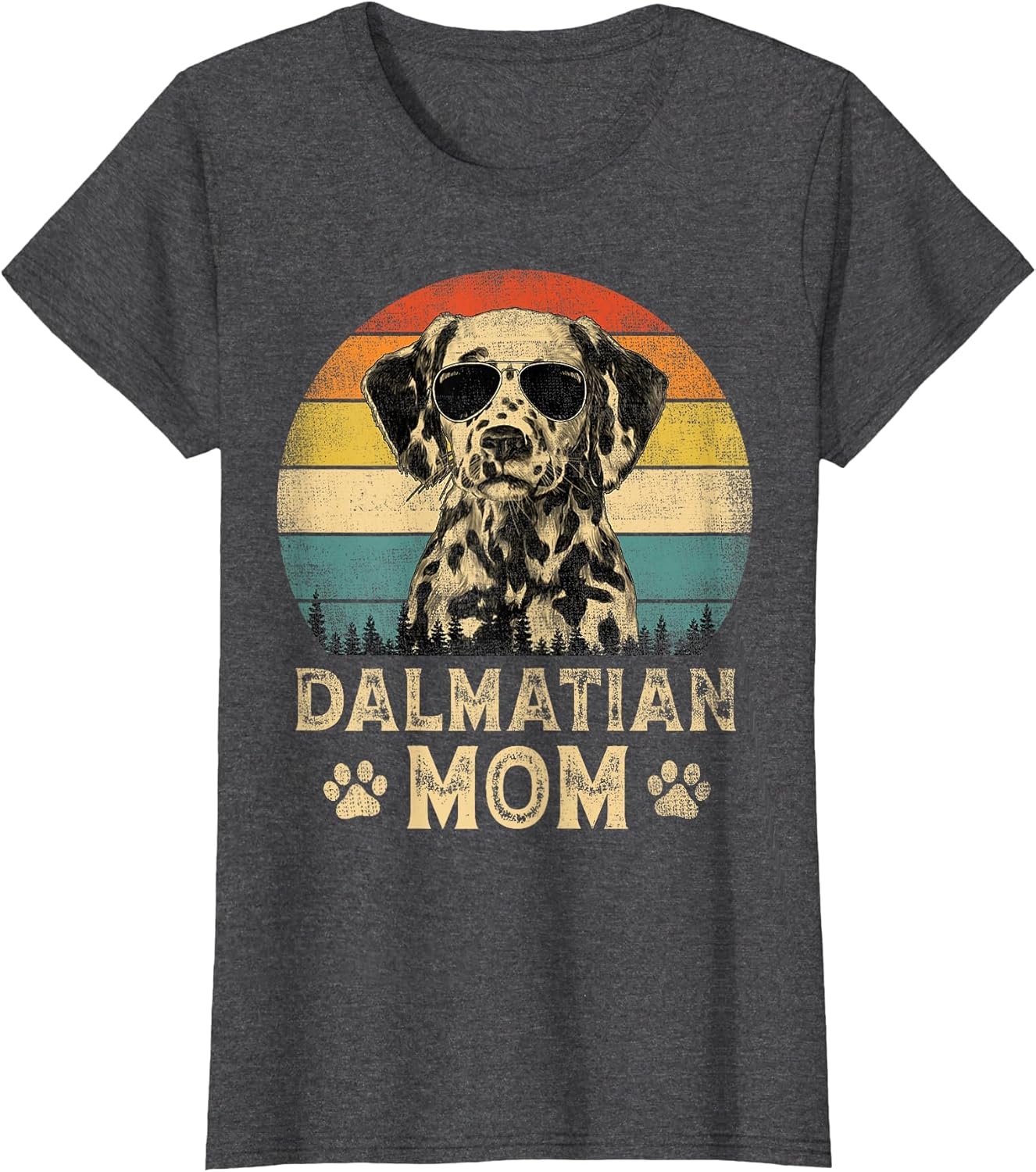 Vintage Dalmatian Mom Dog Lovers Mother's Day