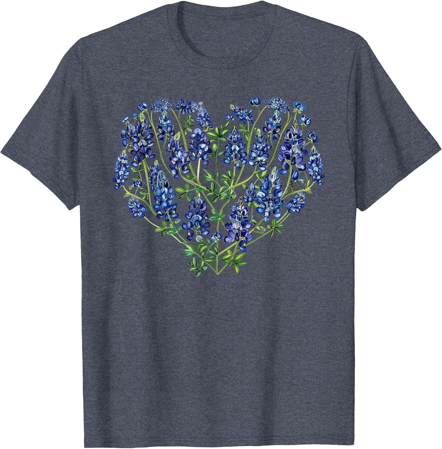 Bluebonnet in A Heart
