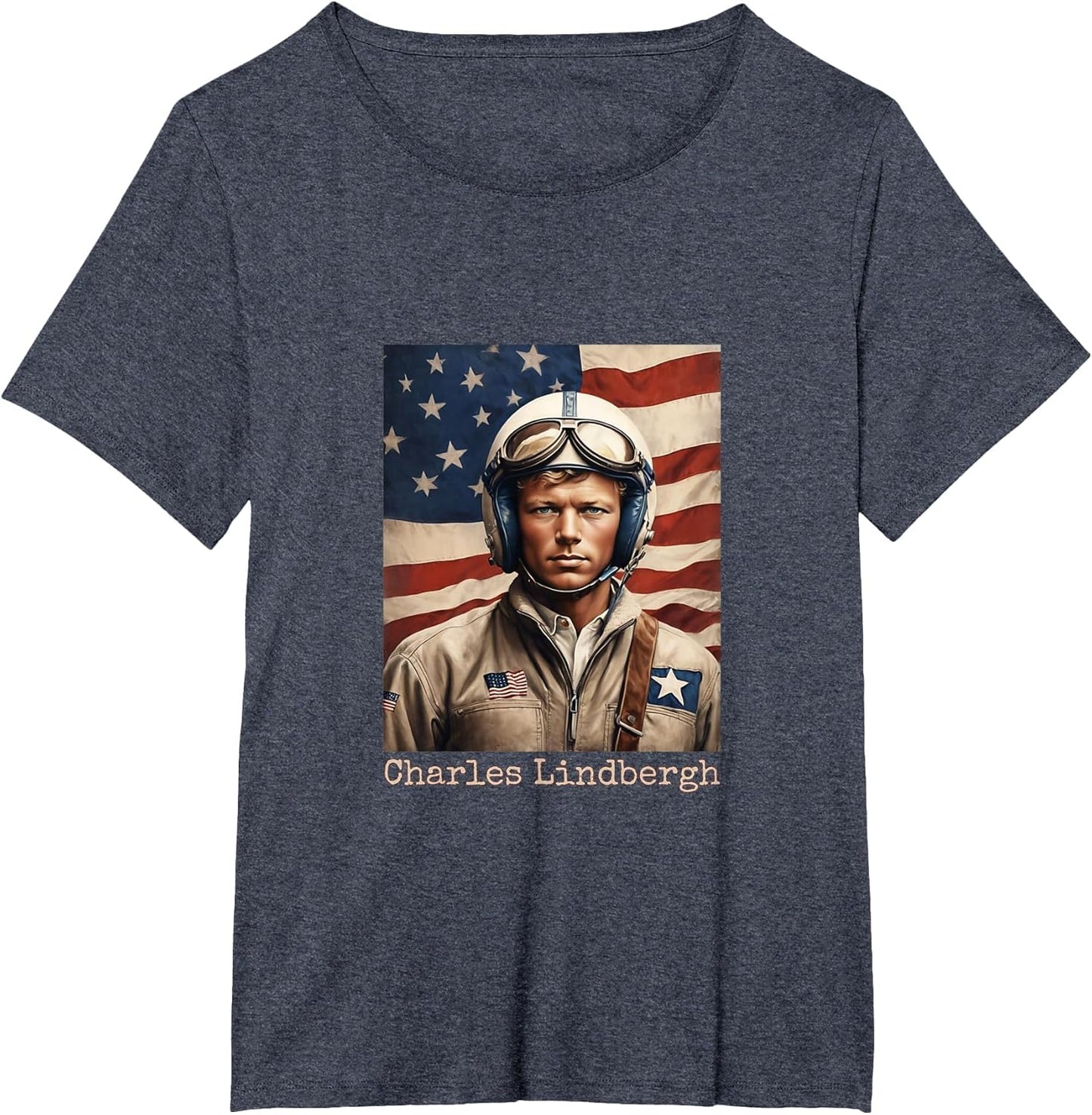 Charles Lindbergh US Flag Aviation