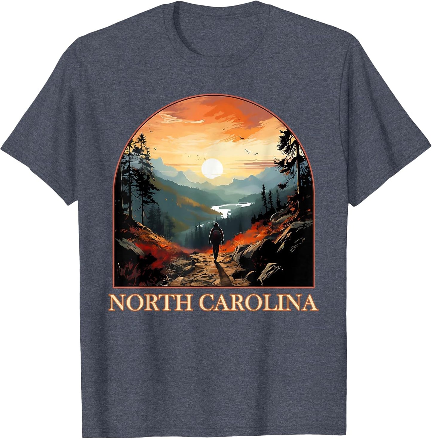 North Carolina NC Hiking Mountain State Pride