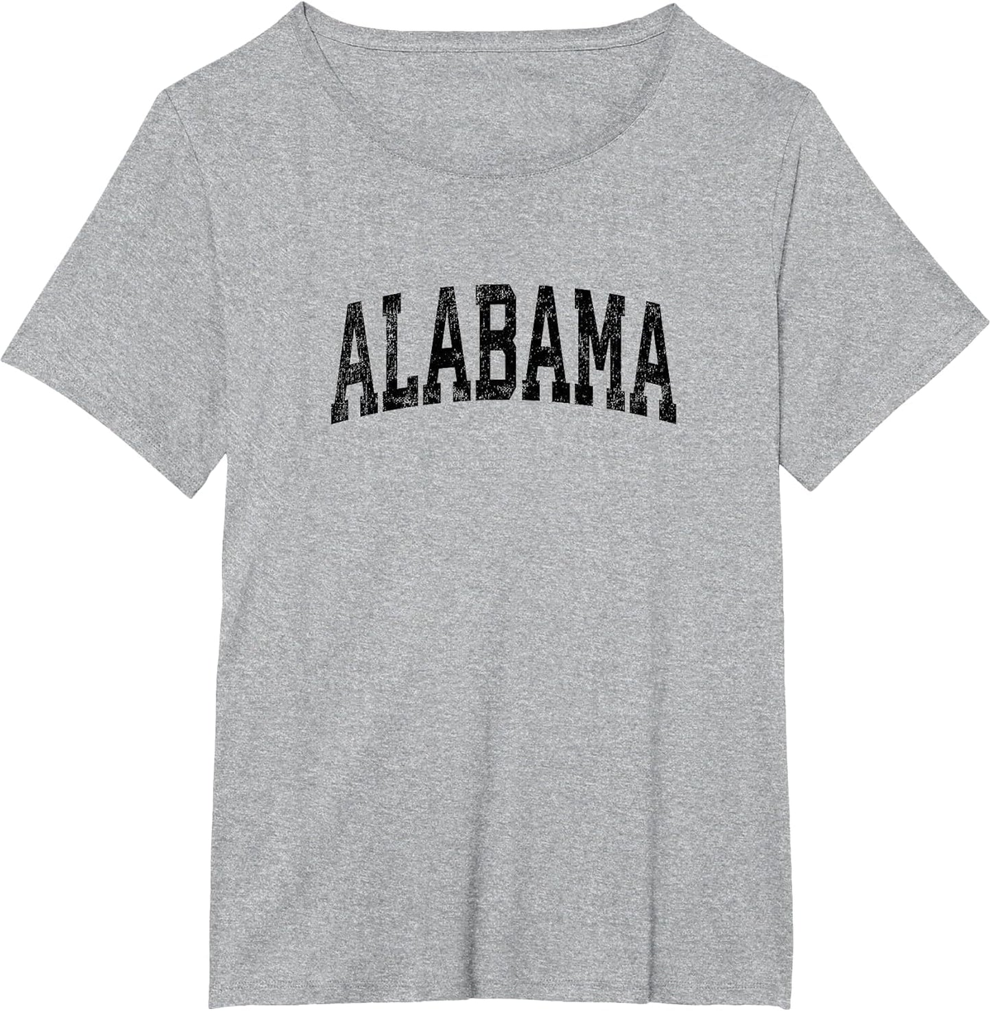 Alabama AL Vintage Athletic Sports Black Design