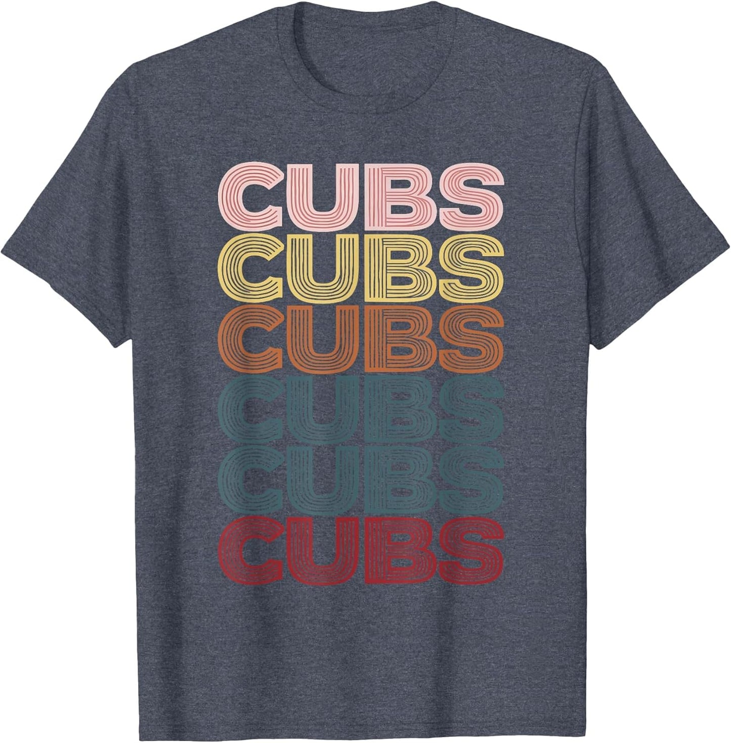 Retro Cubs Name Throwback Vintage