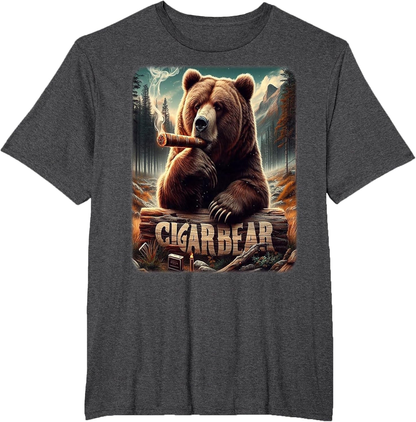 Cigar Smoking Cigar Bear