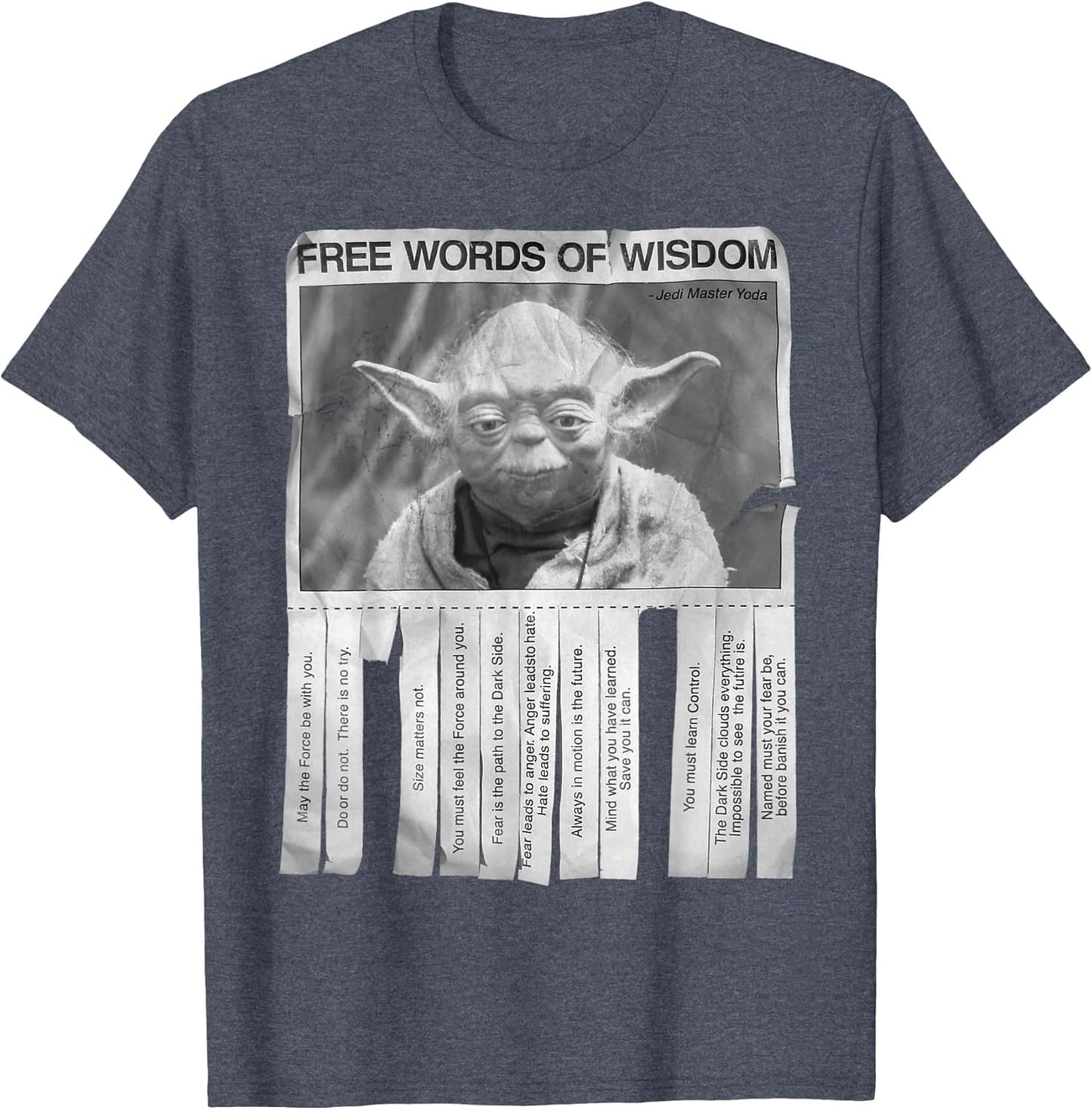 Star Wars Yoda Poster Words Of Wisdom Graphic