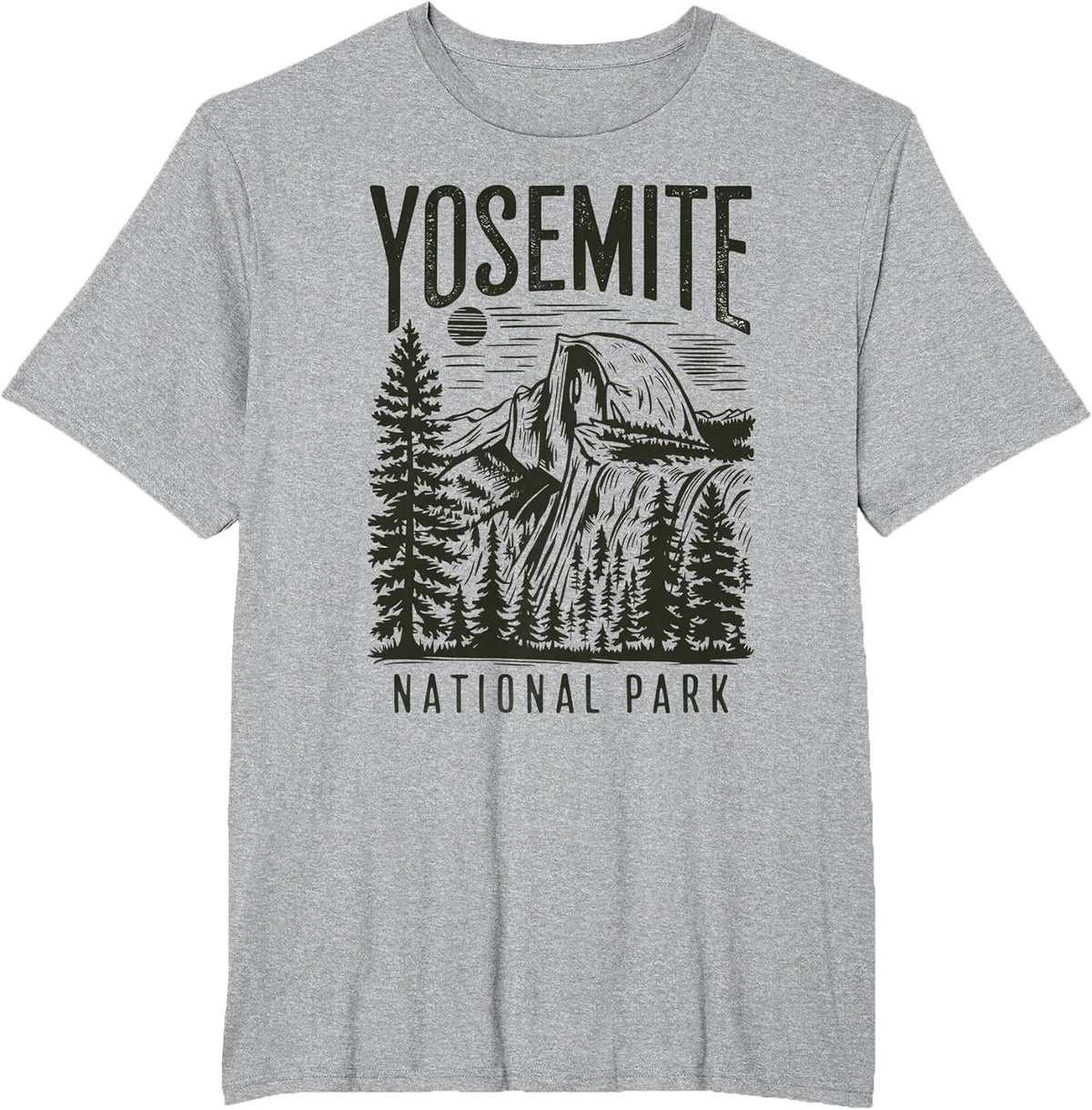 Retro Yosemite Half-Dome National Park Vintage