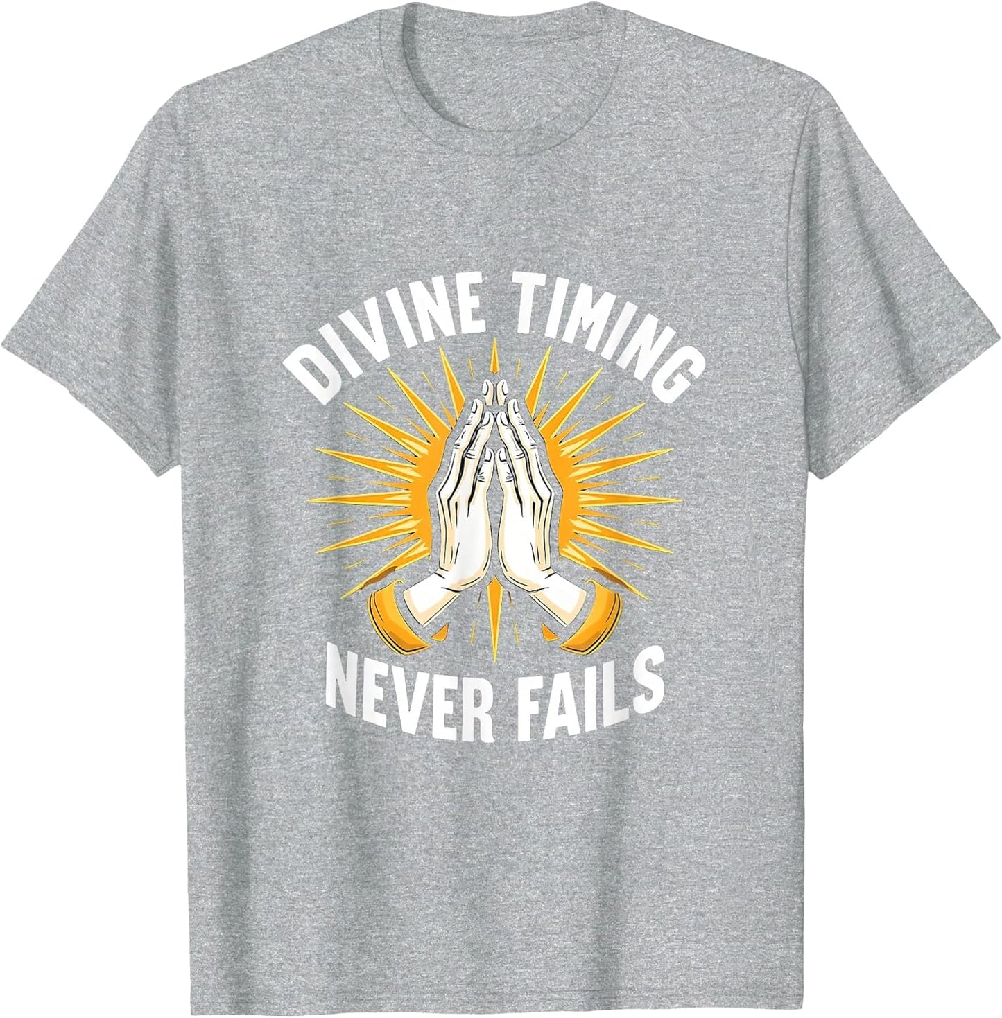 Divine Timing Never Fails Inspirational Design