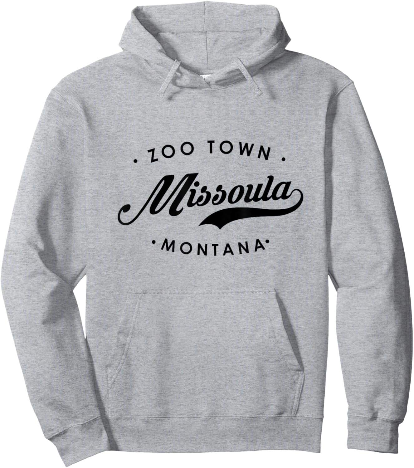 Missoula Montana MT Zoo Town Women. Hoodie - Hoodie | Ash