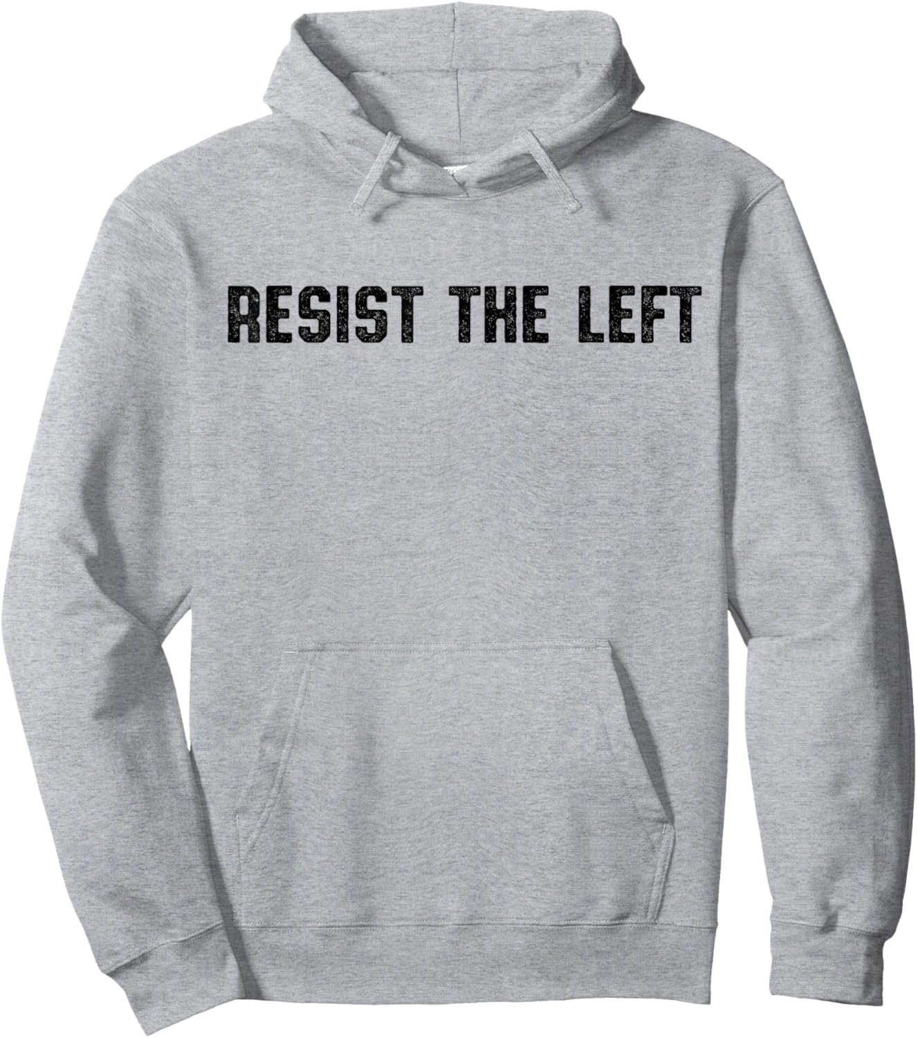 Simple Resist The Left Women Hoodie - Hoodie | Ash