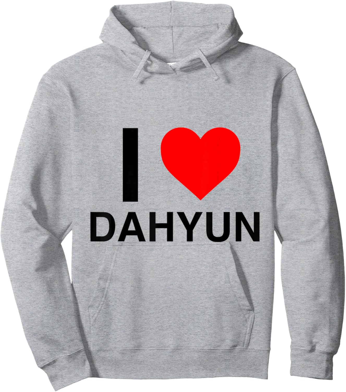 I Heart Dahyun Hoodie - Hoodie | Ash