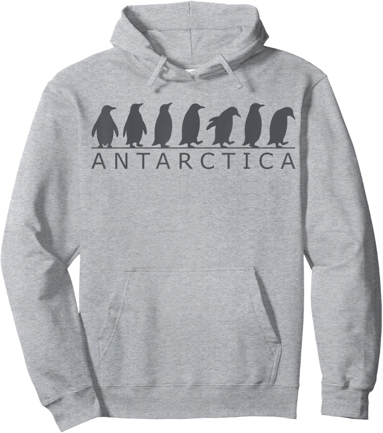 Antarctica Family Vacation Penguins Antarctica Hoodie - Hoodie | Ash