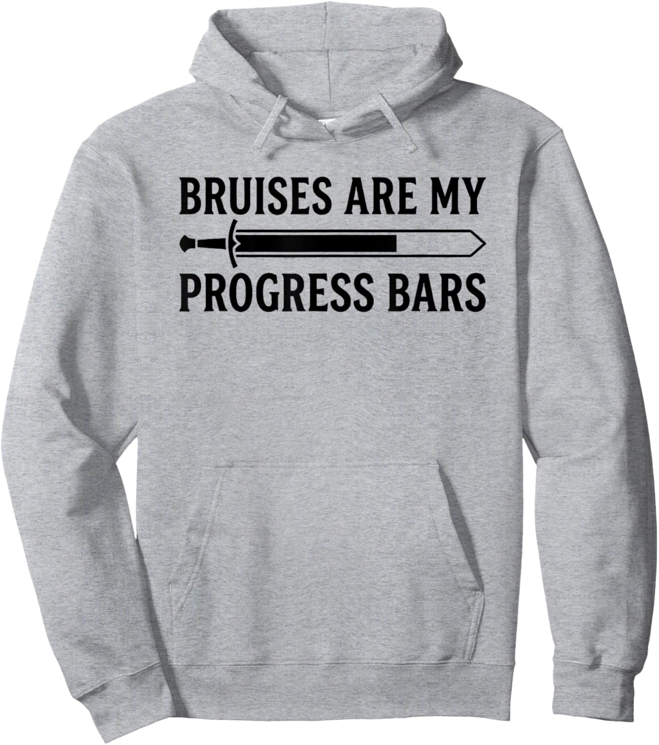 Funny Hema Gamer - Bruises are My Progress Bars Hoodie - Hoodie | Ash