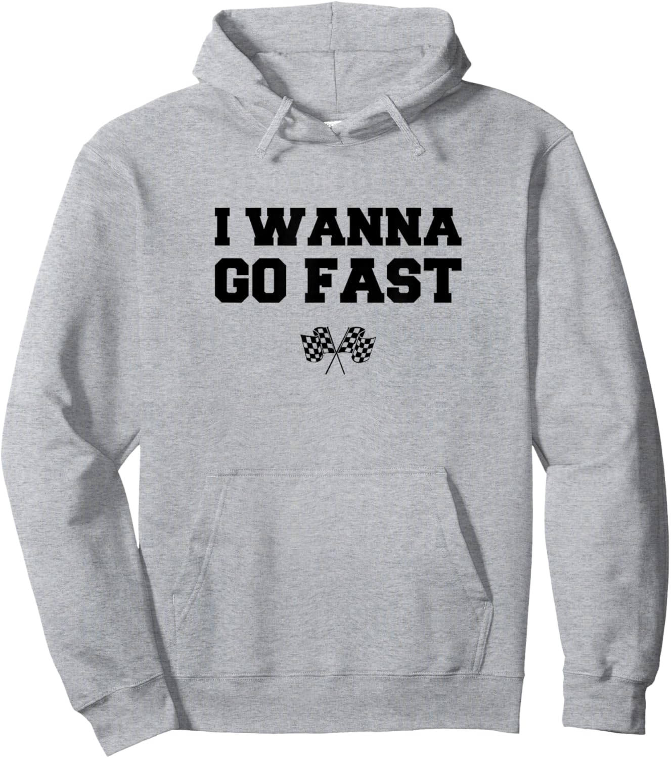 Ricky Racing - I Wanna Go Fast Hoodie - Hoodie | Ash