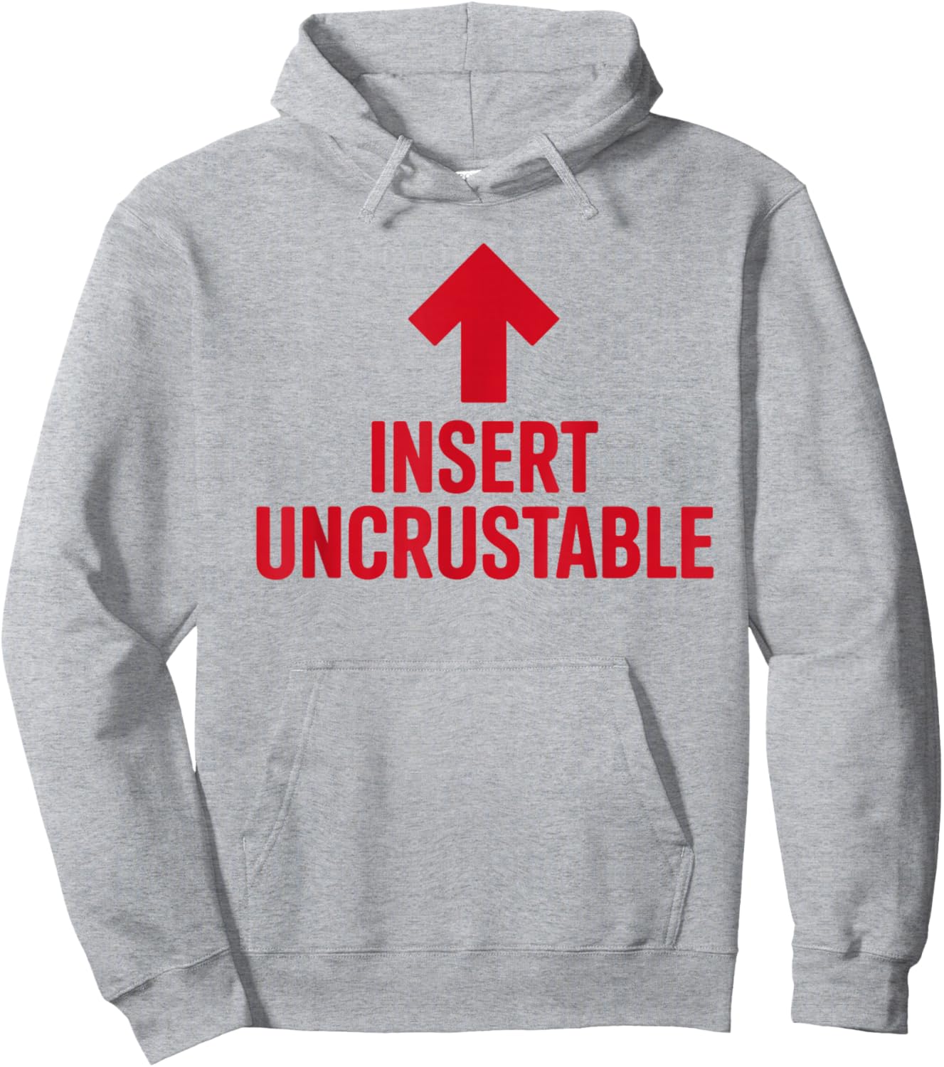 Insert Uncrustable Funny Foodie Humor Hoodie - Hoodie | Ash