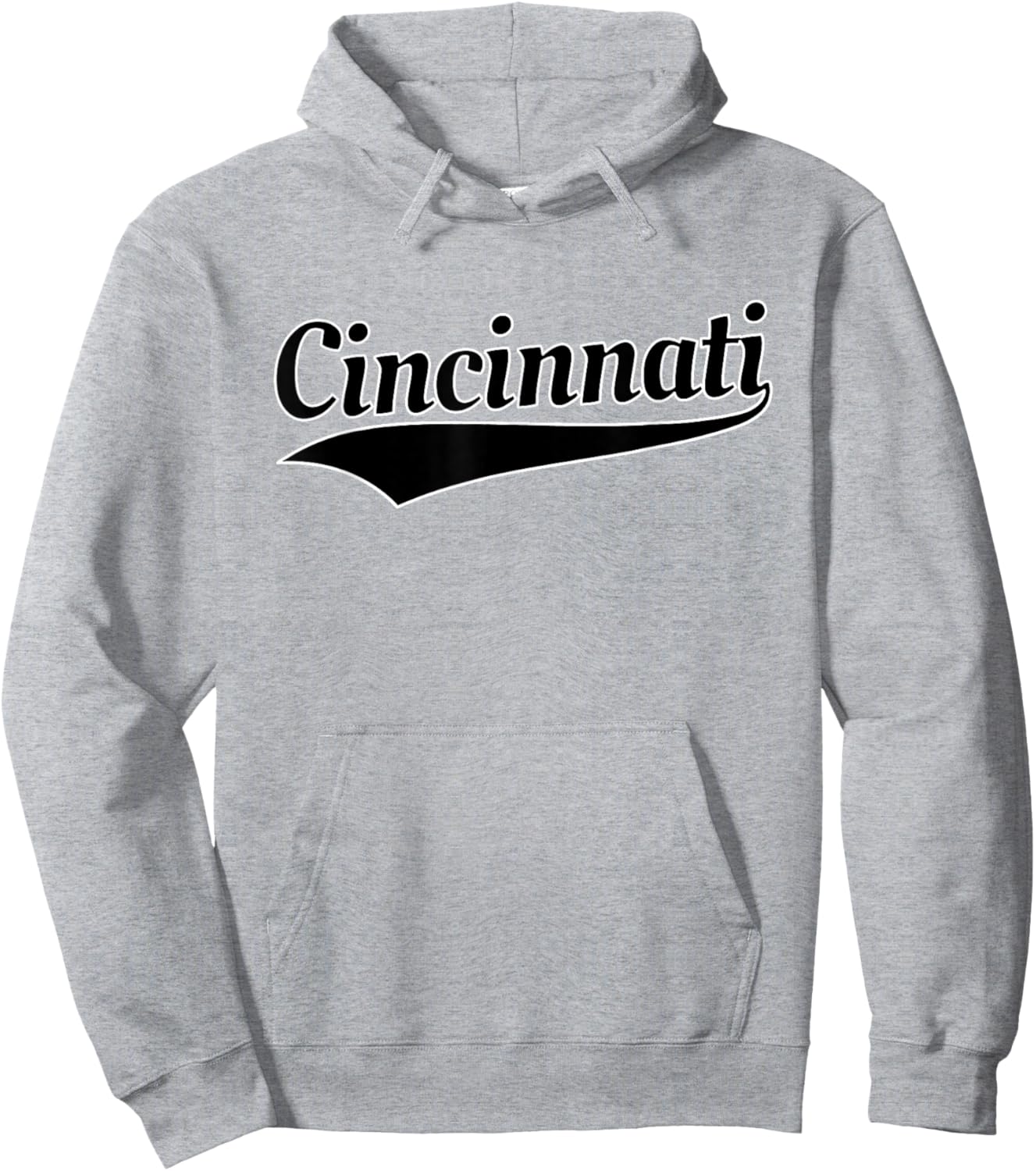 Cincinnati - Throwback Design - Classic Hoodie - Hoodie | Ash