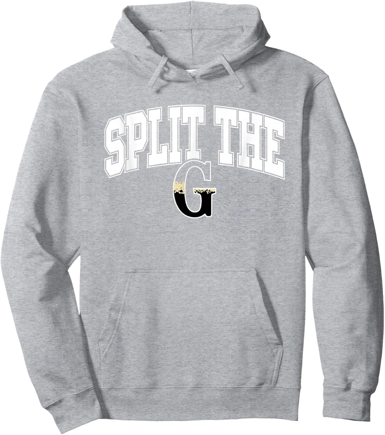 St. Patrick's Day Beer Funny Split The G Hoodie - Hoodie | Ash