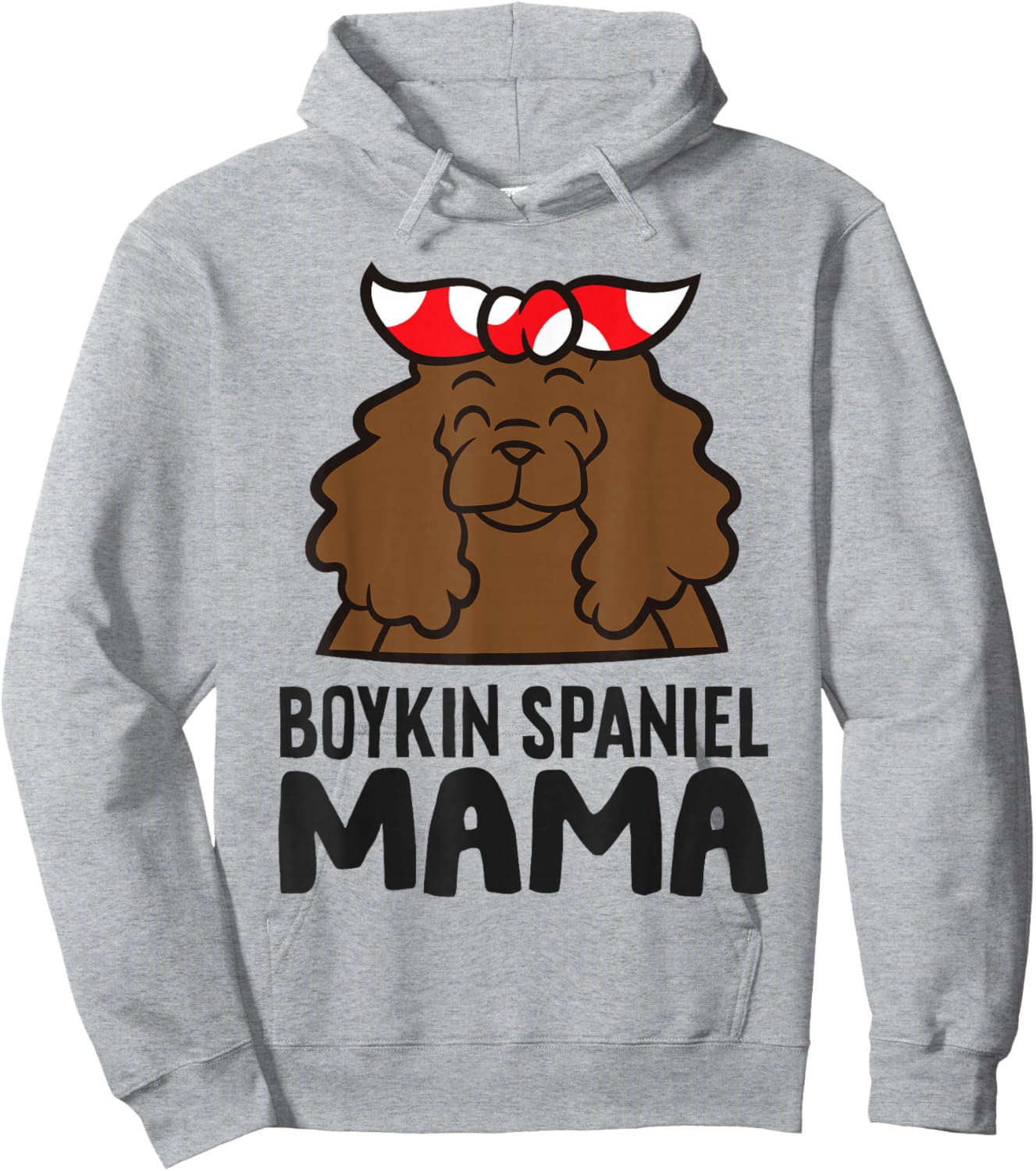 Boykin Spaniel Mama Hoodie - Hoodie | Ash