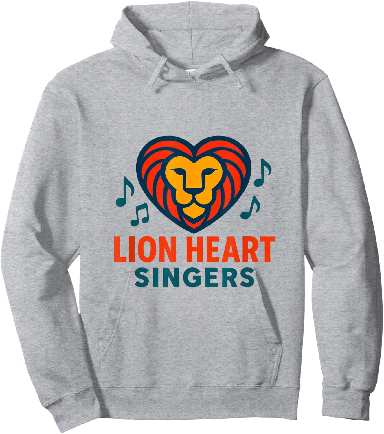 Lion Heart Singers Hoodie - Hoodie | Ash