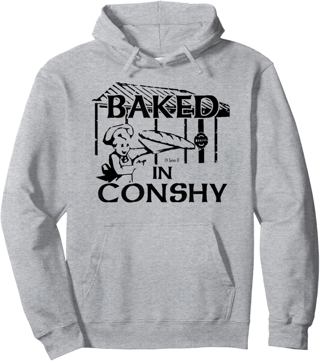 Baked in Conshy Hoodie - Hoodie | Ash